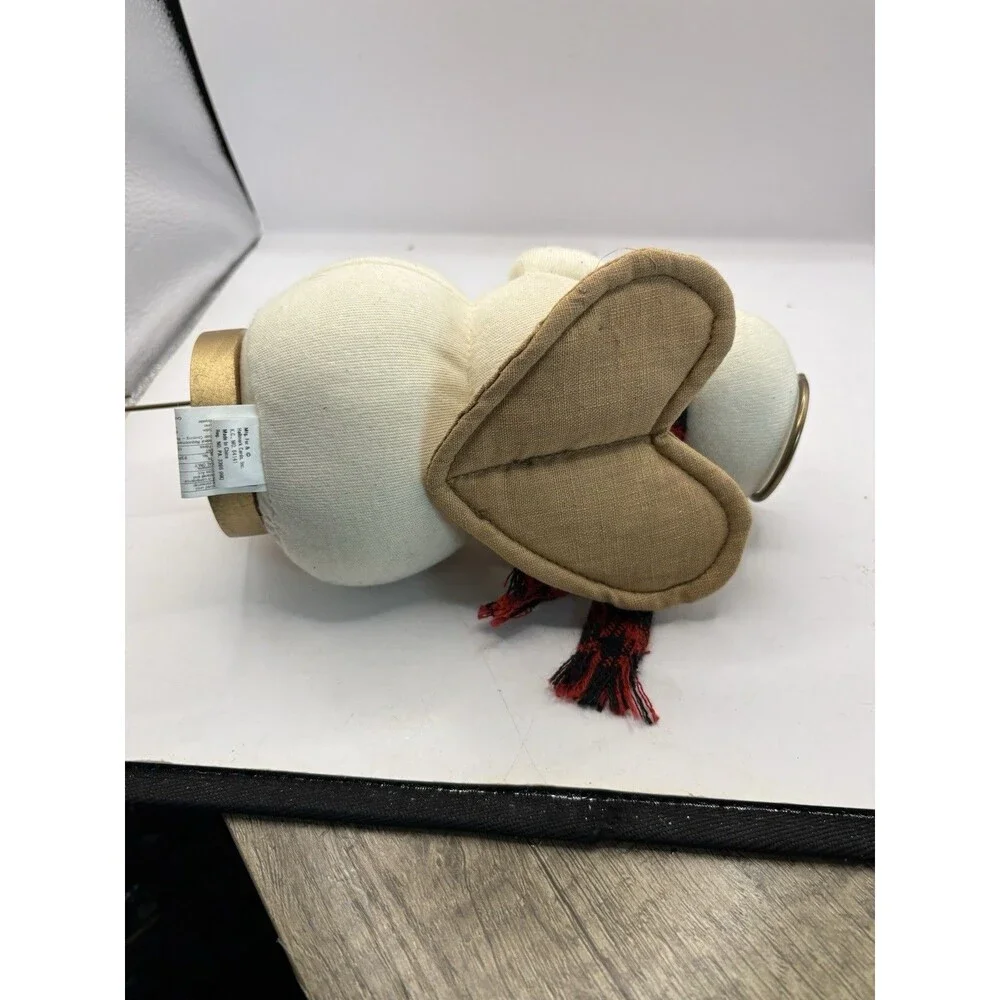 Vintage Hallmark Cards Plush Snowman Angel Stocking Holder